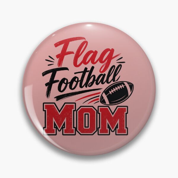 Item preview, Flag Football Mom designed and sold by Pixel-Lair.