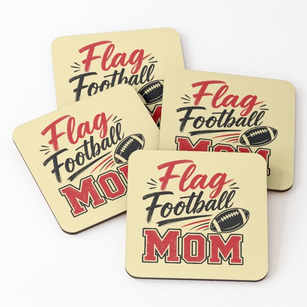 Item preview, Flag Football Mom designed and sold by Pixel-Lair.