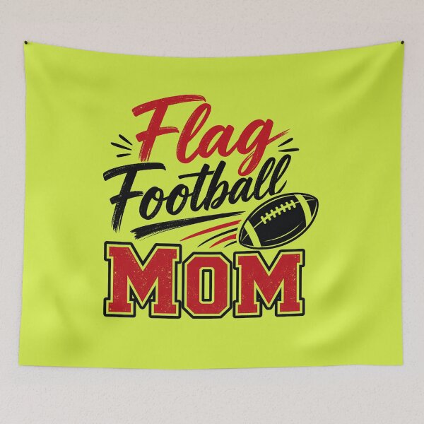 Item preview, Flag Football Mom designed and sold by Pixel-Lair.
