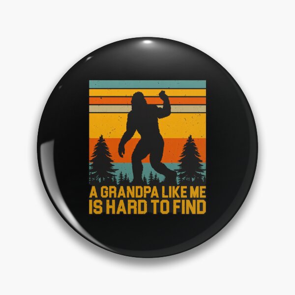 Item preview, Retro Bigfoot Grandpa Quote designed and sold by GiaoCalonas.