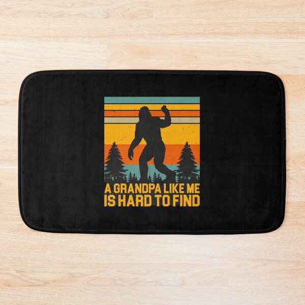 Item preview, Retro Bigfoot Grandpa Quote designed and sold by GiaoCalonas.