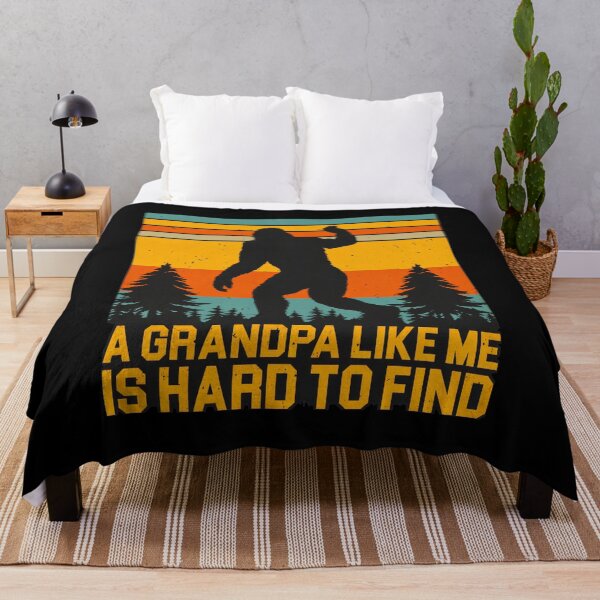 Item preview, Retro Bigfoot Grandpa Quote designed and sold by GiaoCalonas.