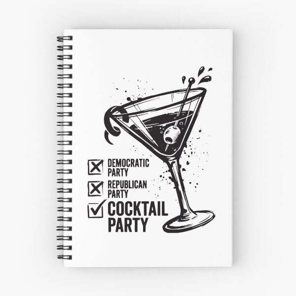 Item preview, Cocktail Party Political, Funny Political Humor, Democrat Republican Gift, Alcohol Party, Sarcastic Election Drinking designed and sold by FENNORIA.