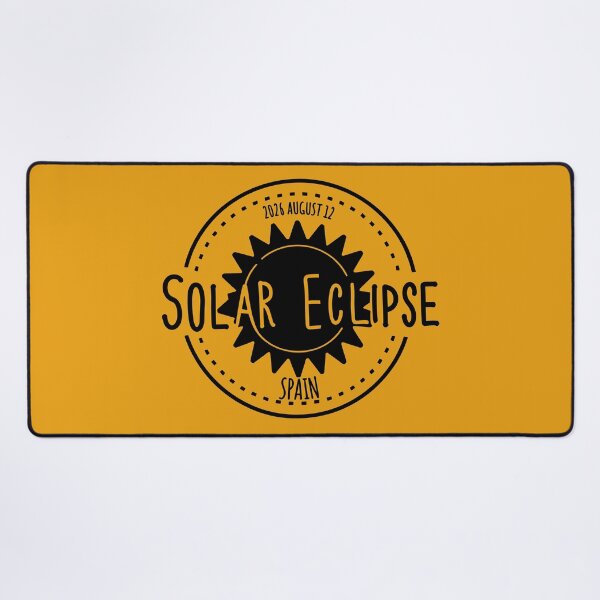 Item preview, Spain 2026 august 12 Solar Eclipse design designed and sold by EmeraldeaArt.