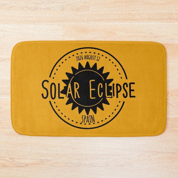 Item preview, Spain 2026 august 12 Solar Eclipse design designed and sold by EmeraldeaArt.
