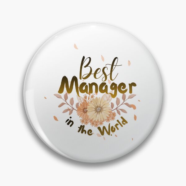 Item preview, Best Manager in the world designed and sold by iRenza.