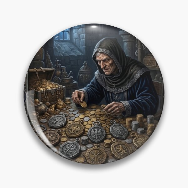Item preview, Nine of Seals - tarot card designed and sold by Studio77-Gothic.
