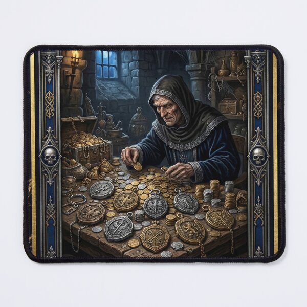 Item preview, Nine of Seals - tarot card designed and sold by Studio77-Gothic.