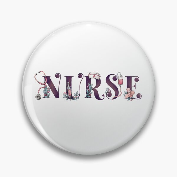 Item preview, NURSE Pastel Medical Lettering designed and sold by YNELENT.