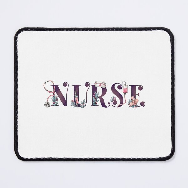 Item preview, NURSE Pastel Medical Lettering designed and sold by YNELENT.