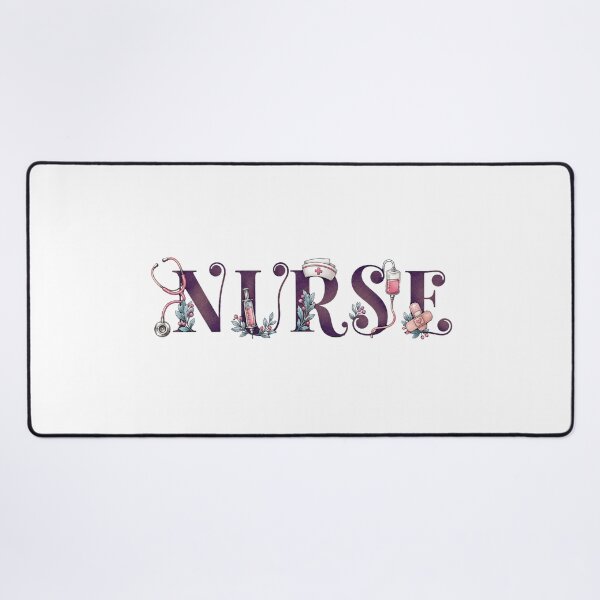 Item preview, NURSE Pastel Medical Lettering designed and sold by YNELENT.