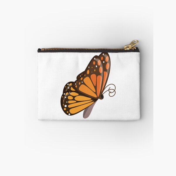 Item preview, Cute Orange Monarch Butterfly Vector Illustration Drawing designed and sold by somimalikkk.