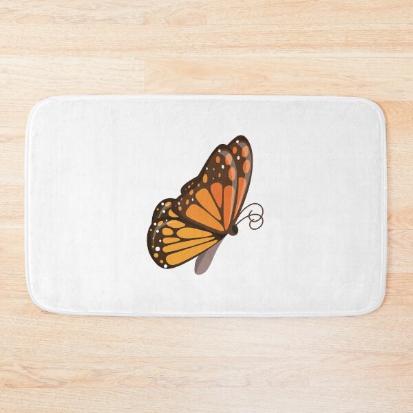 Item preview, Cute Orange Monarch Butterfly Vector Illustration Drawing designed and sold by SomiMotion.