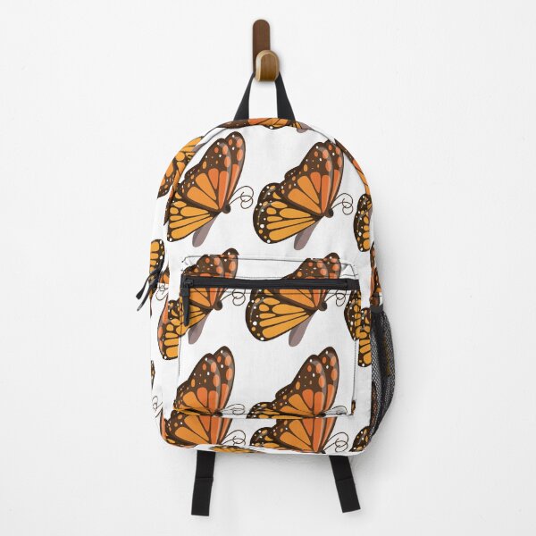 Item preview, Cute Orange Monarch Butterfly Vector Illustration Drawing designed and sold by somimalikkk.