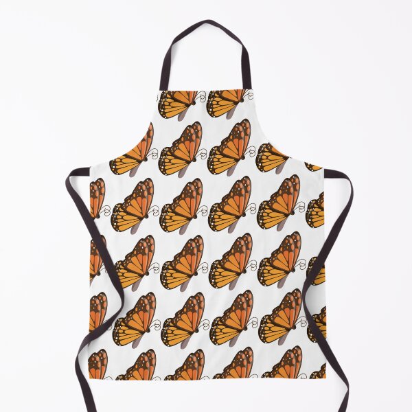 Item preview, Cute Orange Monarch Butterfly Vector Illustration Drawing designed and sold by somimalikkk.
