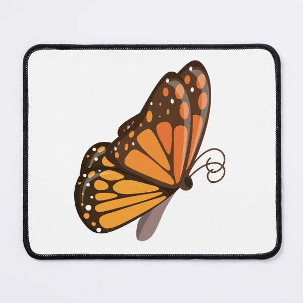 Item preview, Cute Orange Monarch Butterfly Vector Illustration Drawing designed and sold by somimalikkk.