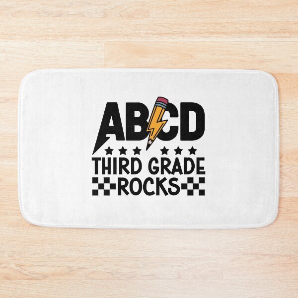 Item preview, 3rd Grade Rocks Testing Teacher Rockstar Team Third Grader designed and sold by gunaone-design.