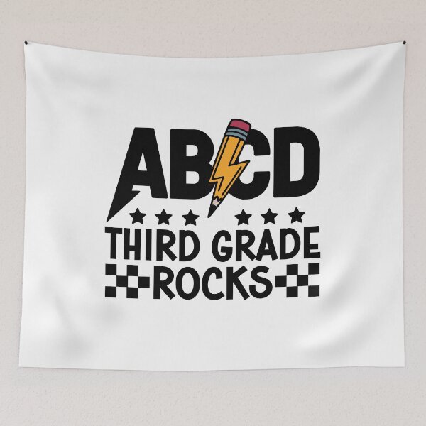 Item preview, 3rd Grade Rocks Testing Teacher Rockstar Team Third Grader designed and sold by gunaone-design.