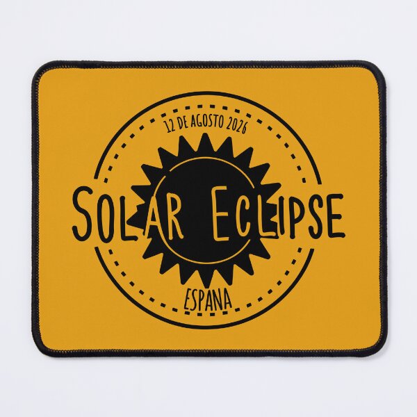 Item preview, Espana 12 de agosto 2026 Solar Eclipse design designed and sold by EmeraldeaArt.
