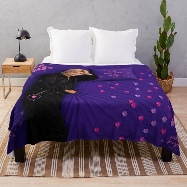 Item preview, BTS K-Pop Legends – Vintage Grunge Korean Music blanket designed and sold by Boreal Apparel.