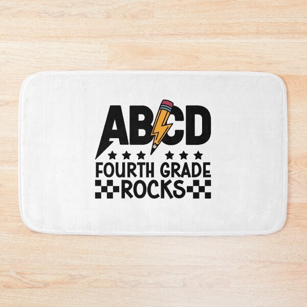 Item preview, 4th Grade Rocks Testing Teacher Rockstar Team Fourth Grader  designed and sold by gunaone-design.