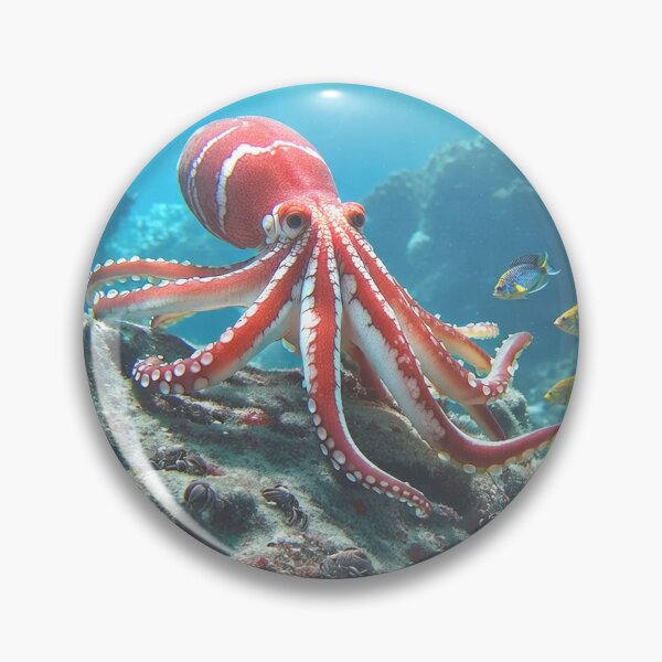 Item preview, Ocean Tranquillity - The Octopus designed and sold by IRLT Designs.