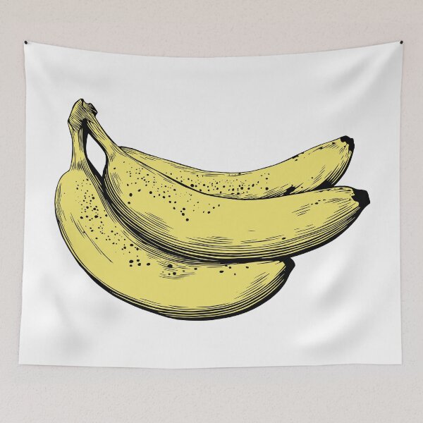 Item preview, Vintage Hand Drawn Banana Bunch designed and sold by Vision Crafted.