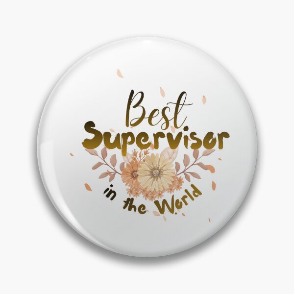 Item preview, Best Supervisor in the world designed and sold by iRenza.