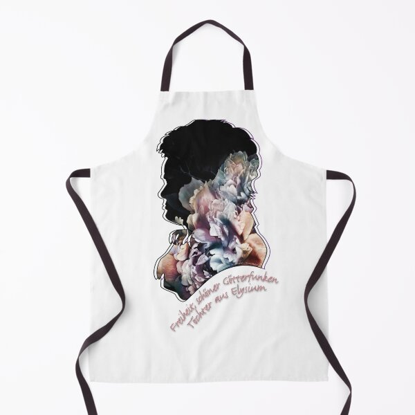 Item preview, Beethoven Bust Floral Black designed and sold by Brunhilde1001.