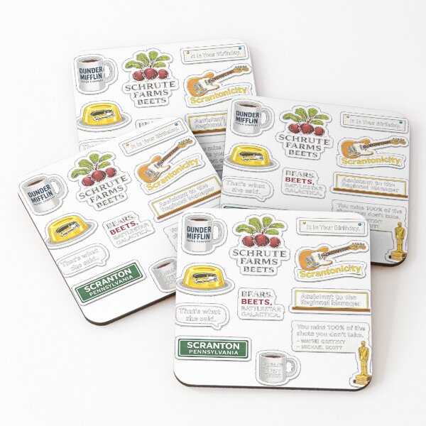 Item preview, The Office Inspired Iconic Moments Sticker Pack designed and sold by StickyStick Studio.