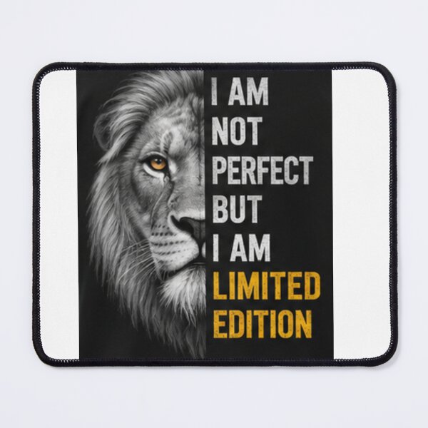 Item preview, I AM NOT PERFECT BUT I AM LIMITED EDITION designed and sold by everyone cloth house.