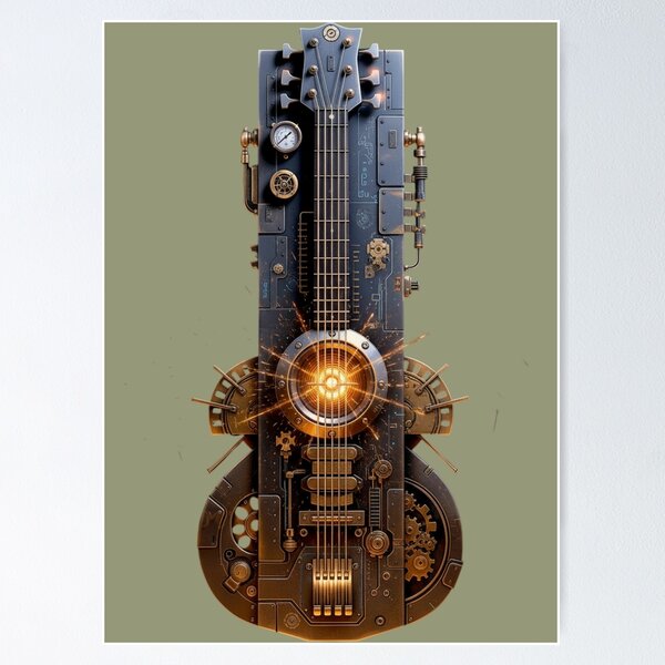 Item preview, Futuristic Guitar designed and sold by Aise06.
