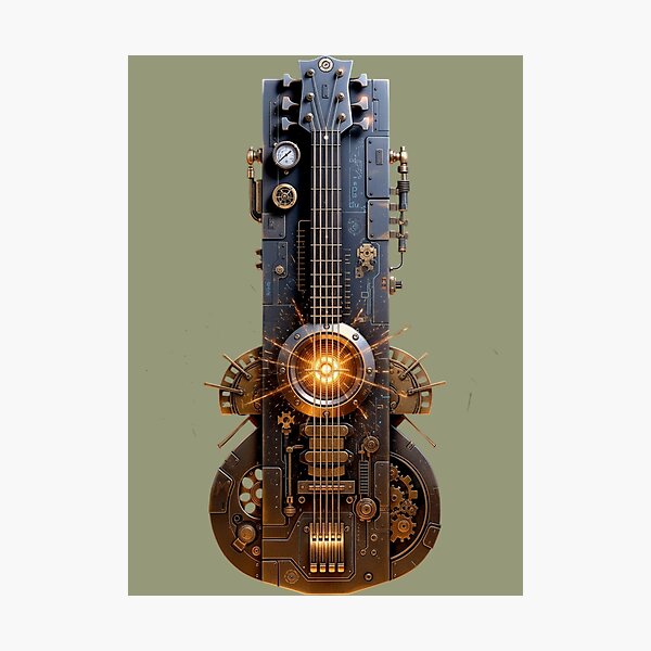 Item preview, Futuristic Guitar designed and sold by Aise06.