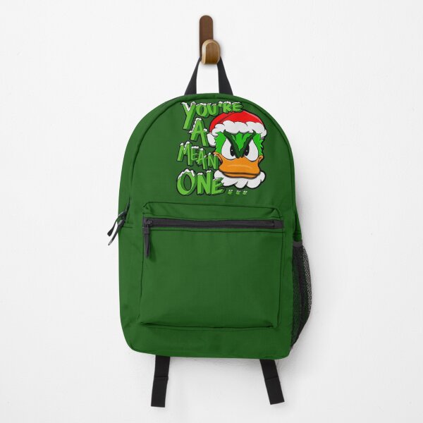 Item preview, Donald Duck Mean One Grinch Christmas Green designed and sold by Jamie Collins.