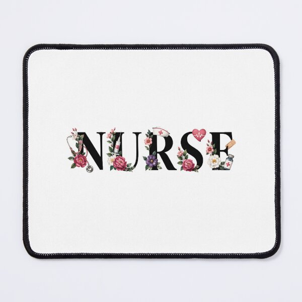 Item preview, NURSE Refined Floral Word designed and sold by YNELENT.