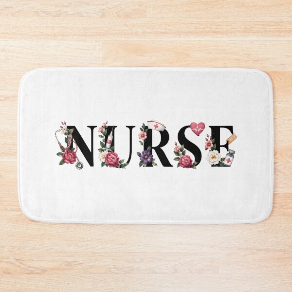 Item preview, NURSE Refined Floral Word designed and sold by YNELENT.