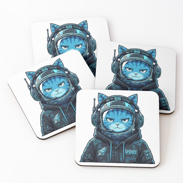 Item preview, Neko Astronaut Cat Gamer LVL 99 Void designed and sold by Ameir12.