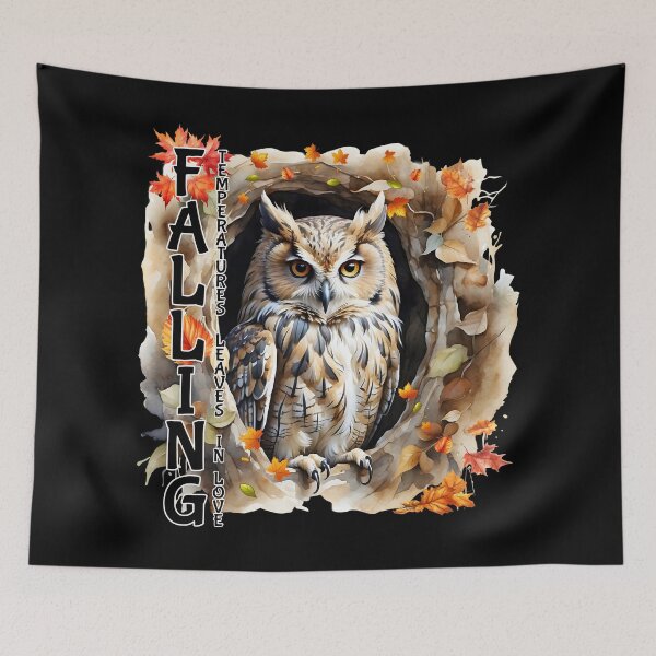 Item preview, Falling Owl designed and sold by Karen Wood.