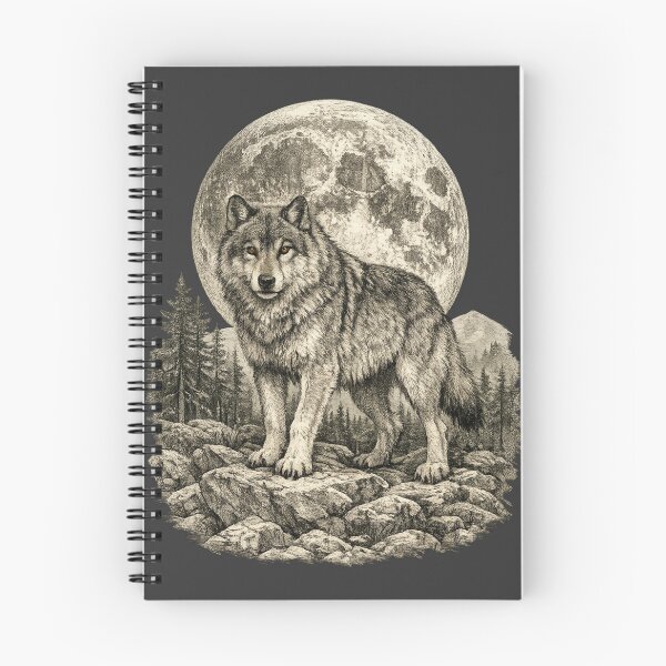 Item preview, Lunar Wolf designed and sold by KrungiT Design .