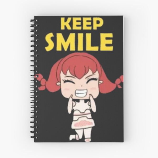 Item preview, KeepSmileAnimeGirl designed and sold by Astrolunarruk.