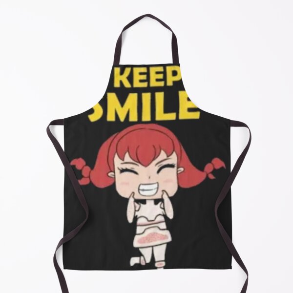 Item preview, KeepSmileAnimeGirl designed and sold by Astrolunarruk.