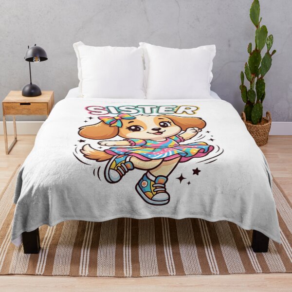 Item preview, Cute Sister School Dog Rainbow Back to School Design designed and sold by favoprintaart.