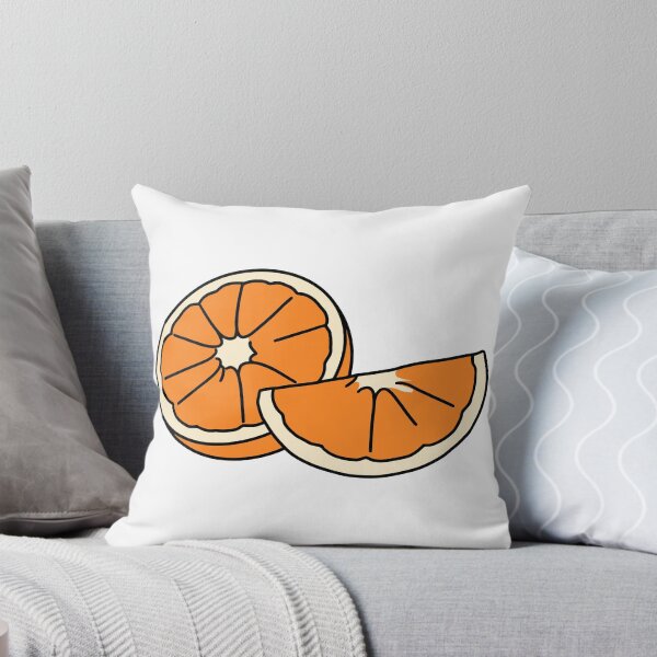 Item preview, Cute Orange Slice Pop Art Illustration designed and sold by Vision Crafted.