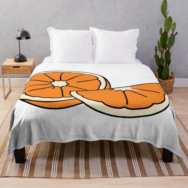 Item preview, Cute Orange Slice Pop Art Illustration designed and sold by Vision Crafted.