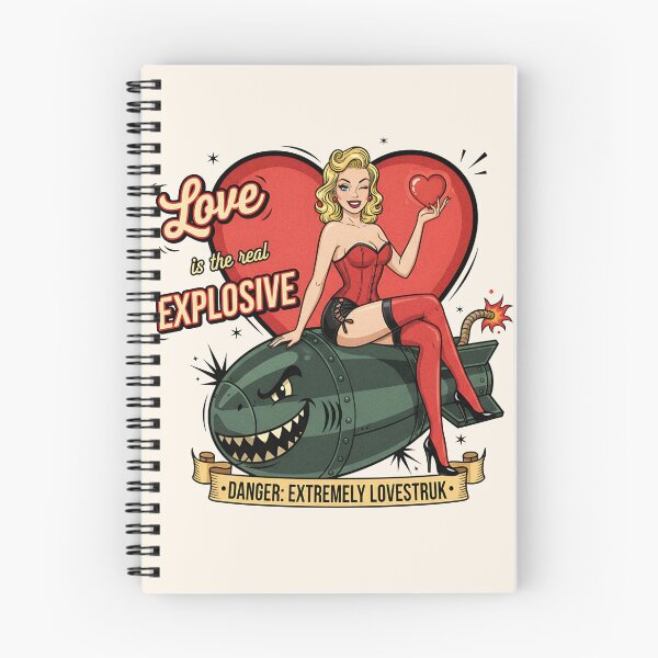 Item preview, Retro Love Is The Real Explosive - Danger: Extremely Lovestruck designed and sold by legendaryskins.