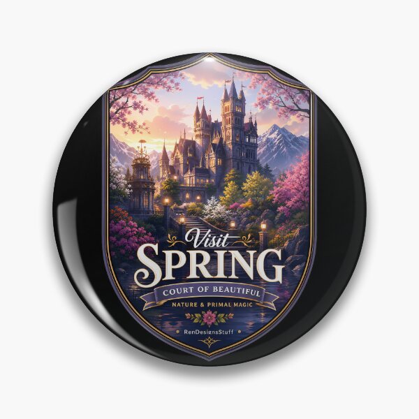 Item preview, ACOTAR Spring Court Nature Landscape designed and sold by FrontierCosmic.