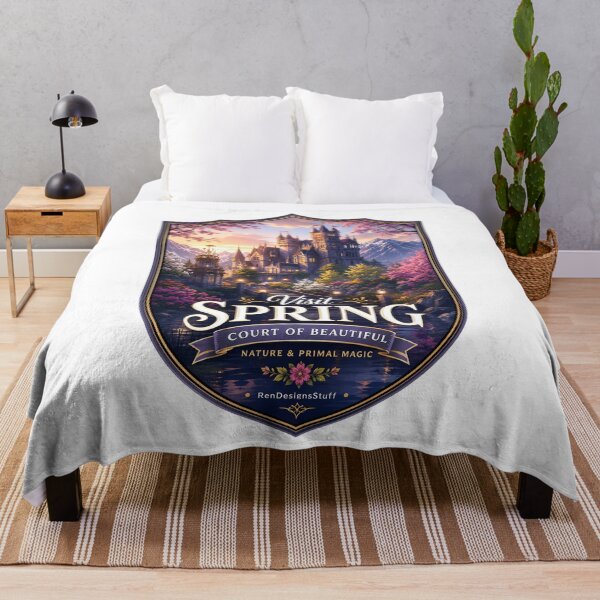 Item preview, ACOTAR Spring Court Nature Landscape designed and sold by FrontierCosmic.