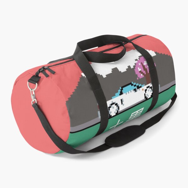 Item preview, Retro JDM Sports Car with Mount Fuji and Cherry Blossom designed and sold by OpenTabsDesigns.