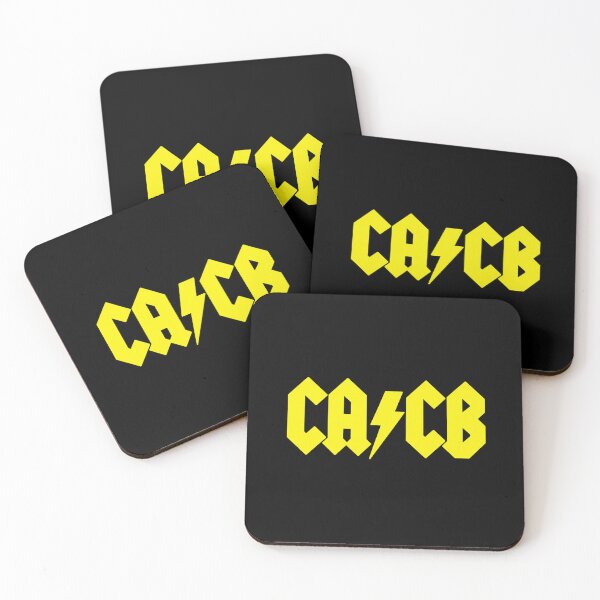 Item preview, CACB Hard Rock Carp Fishing - Funny Parody Logo designed and sold by GeekAnglerStore.