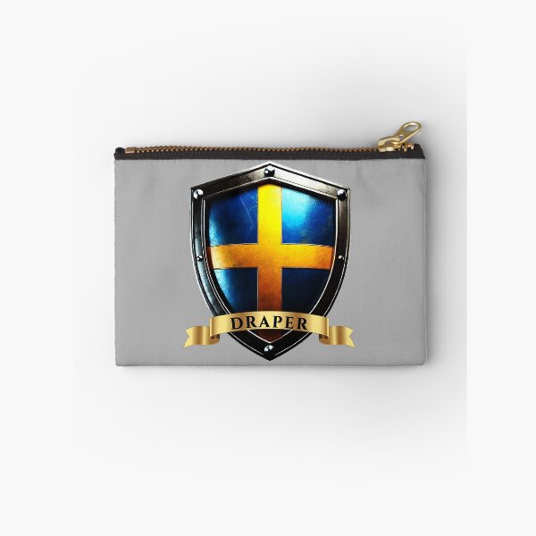 Item preview, Draper Swedish Heritage Crest Shield designed and sold by Highlandkings.